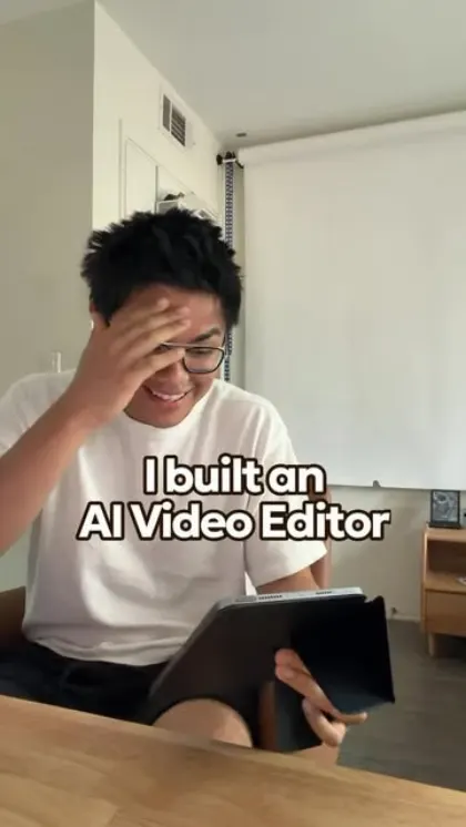Instagram reel &mdash; the editing tool I built