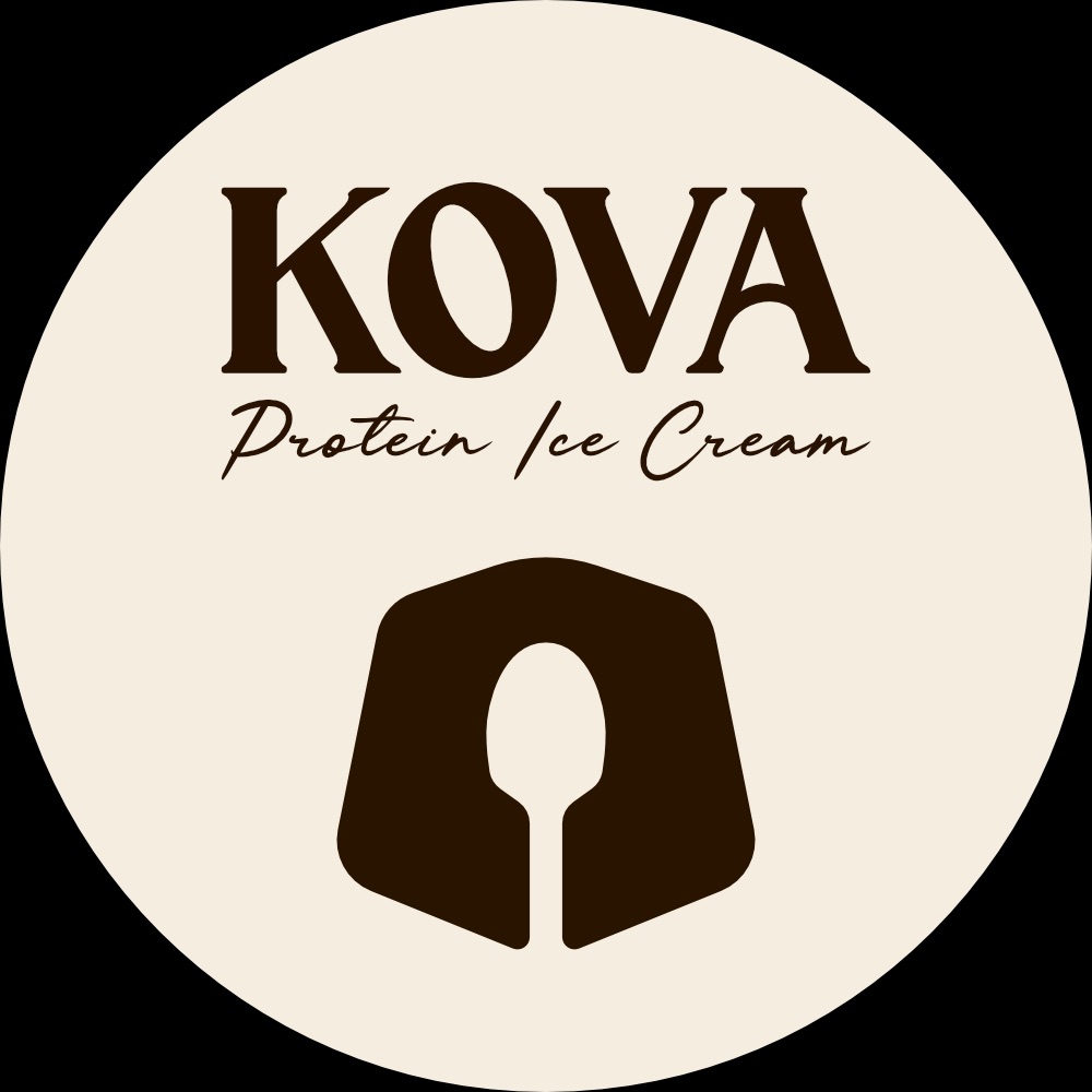 Lid variant: the same wordmark on a brown circle with the bear's snout mark below it.